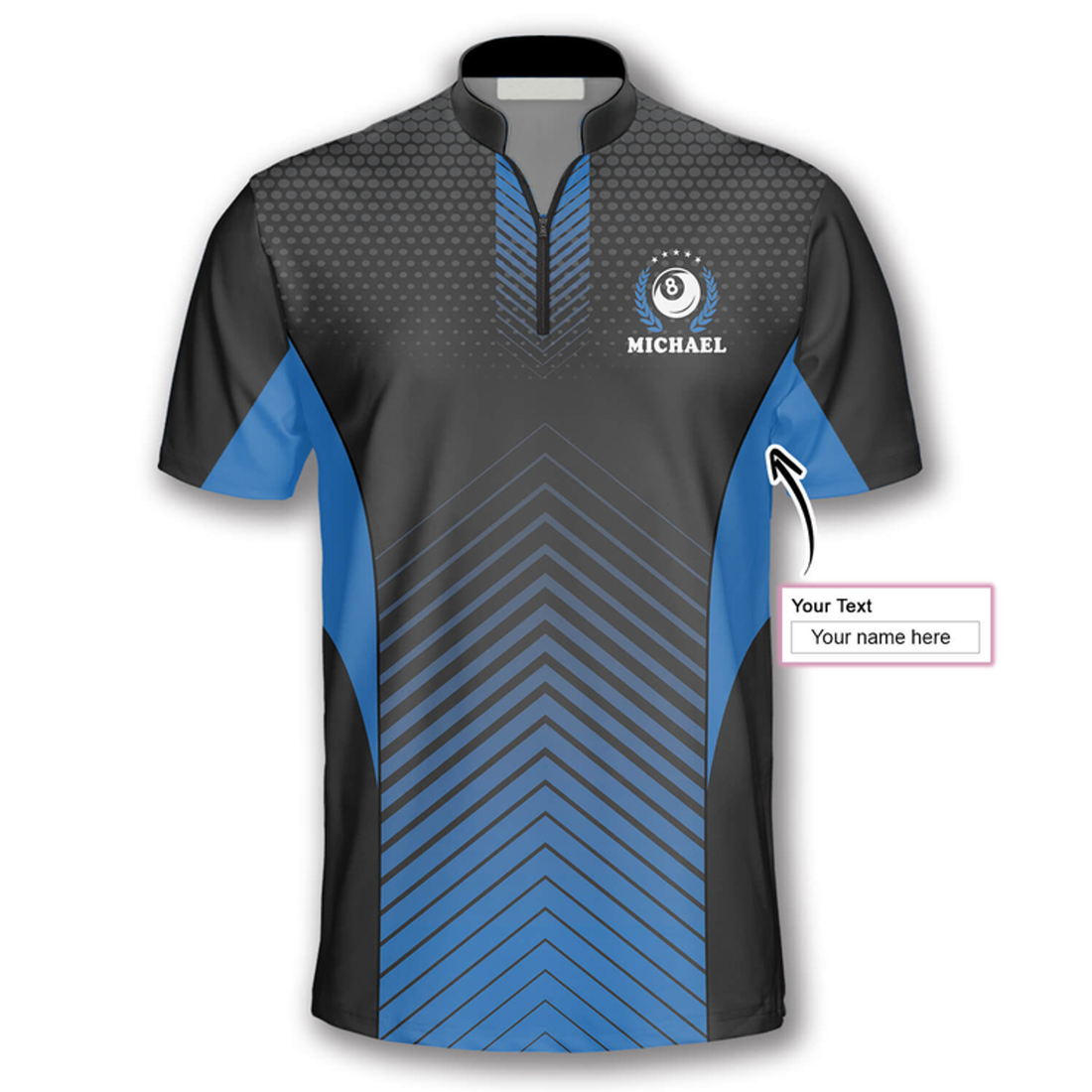 Custom Just The Tip I Promise Custom Billiard Jerseys for Men, Funny Billiard Shirt, Gift for Him