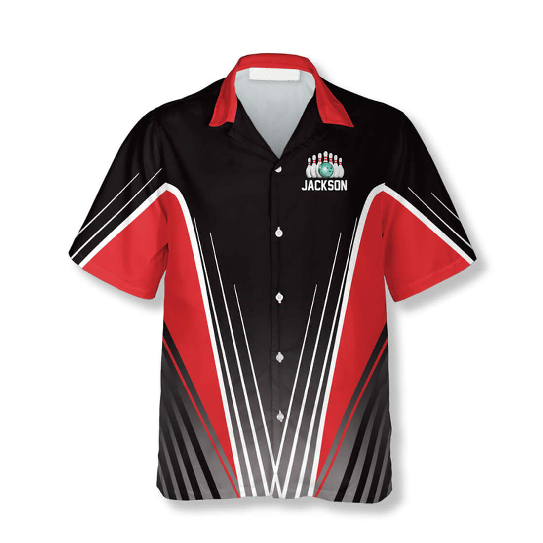 Custom My Bowling Technique Funny Custom Bowling Hawaiian Shirt, Personalized Name Bowling Hawaiian Shirt
