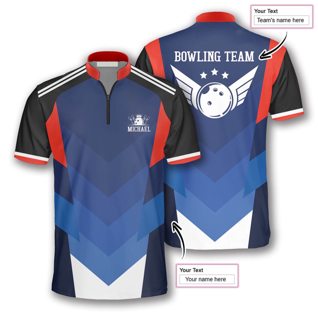 Custom Cyborg Custom Bowling Jerseys for Men, Idea Gift Shirt for Bowling Team, Custom Bowling Shirt