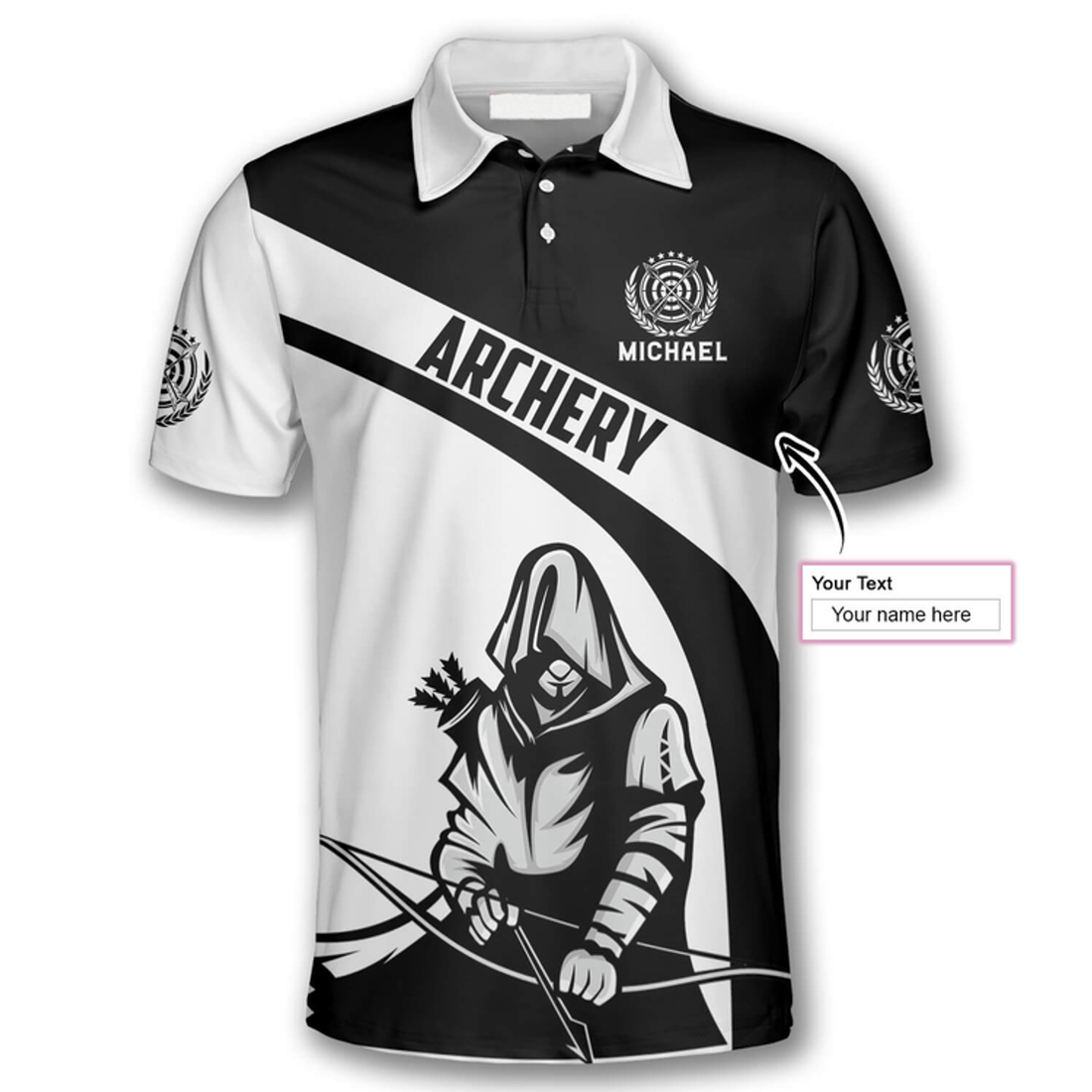 Custom I Play Archery Because I Like It Custom Archery Shirts For Men, Uniform For Archery Player