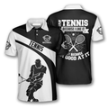 Custom I Play Tennis Because I Like It Custom Tennis Shirts For Men