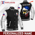 FUNSTUFFPRINT Personalized Name Philippines Jacket Unisex 3D Bomber Jacket