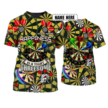 Custom 3D All Over Print Dart On Shirt, Unisex DarT-Shirt, DarT-Shirts For Him, Dart Player Gift