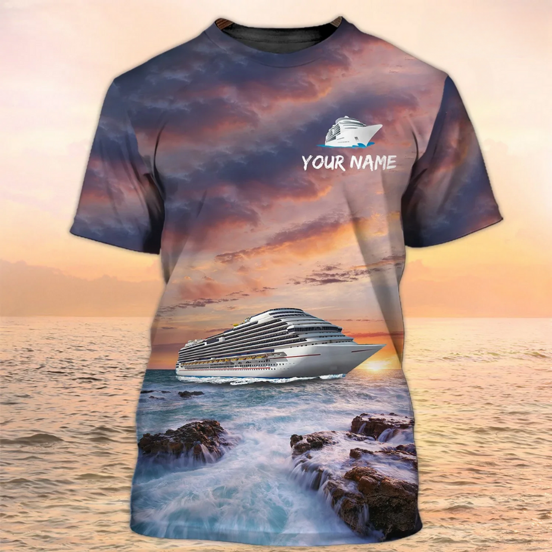 Custom Personalized Name 3D Cruise T-Shirts, Best Cruise Shirt Men Women, Unisex Shirt For Cruise Lover