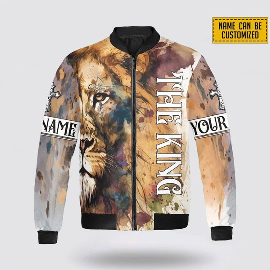 FUNSTUFFPRINT Personalized Name U.S Veteran All Gave SomeBomber Jacket - Custom Veteran 3D Bomber Jacket