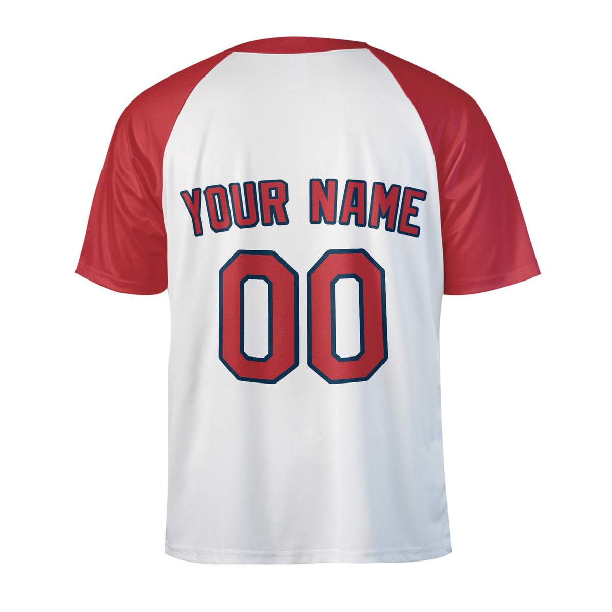 Personalized Boston Two-Button Baseball Jersey – Alternate Style, Custom Name & Number for Men, Women & Youth-5