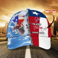 FUNSTUFFPRINT Personalized God Bless Texas 3D Full Print Baseball Cap - Texas American Pride Cap Hat - Texas Cap Hat