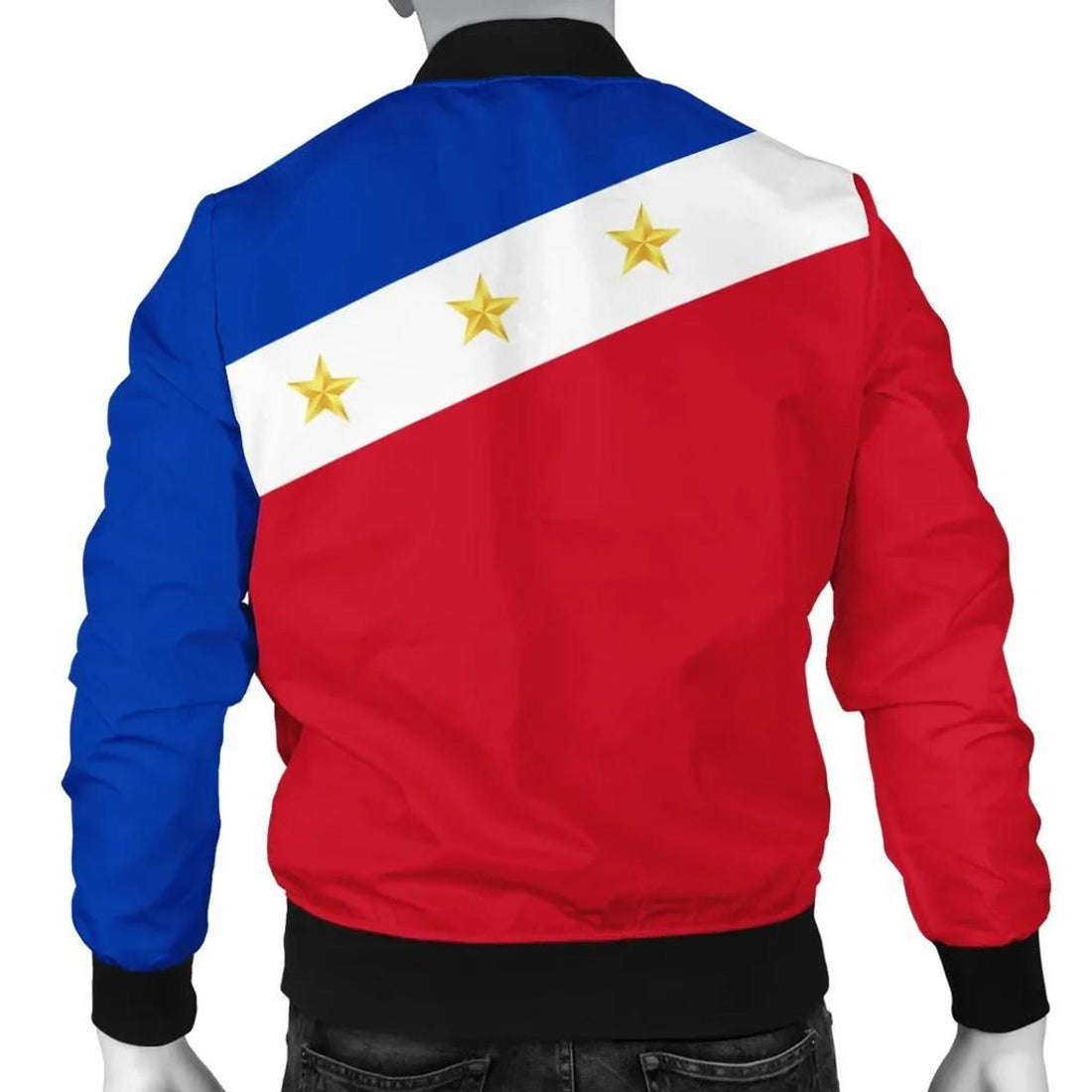 FUNSTUFFPRINT Philippines Stars 3D Bomber Jacket