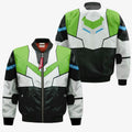 FUNSTUFFPRINT Pidge Bomber Jacket Custom Voltron Legendary Defender Green Cosplay Costumes 3D Bomber Jacket