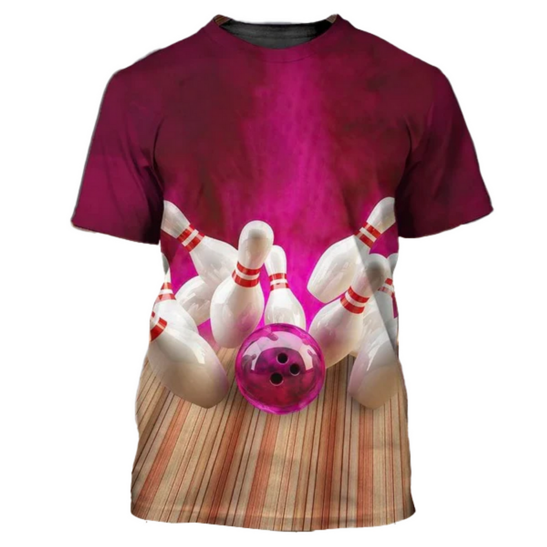 Pink Bowling Shirt, Women Bowling Player Shirt, Bowling Gifts For Her