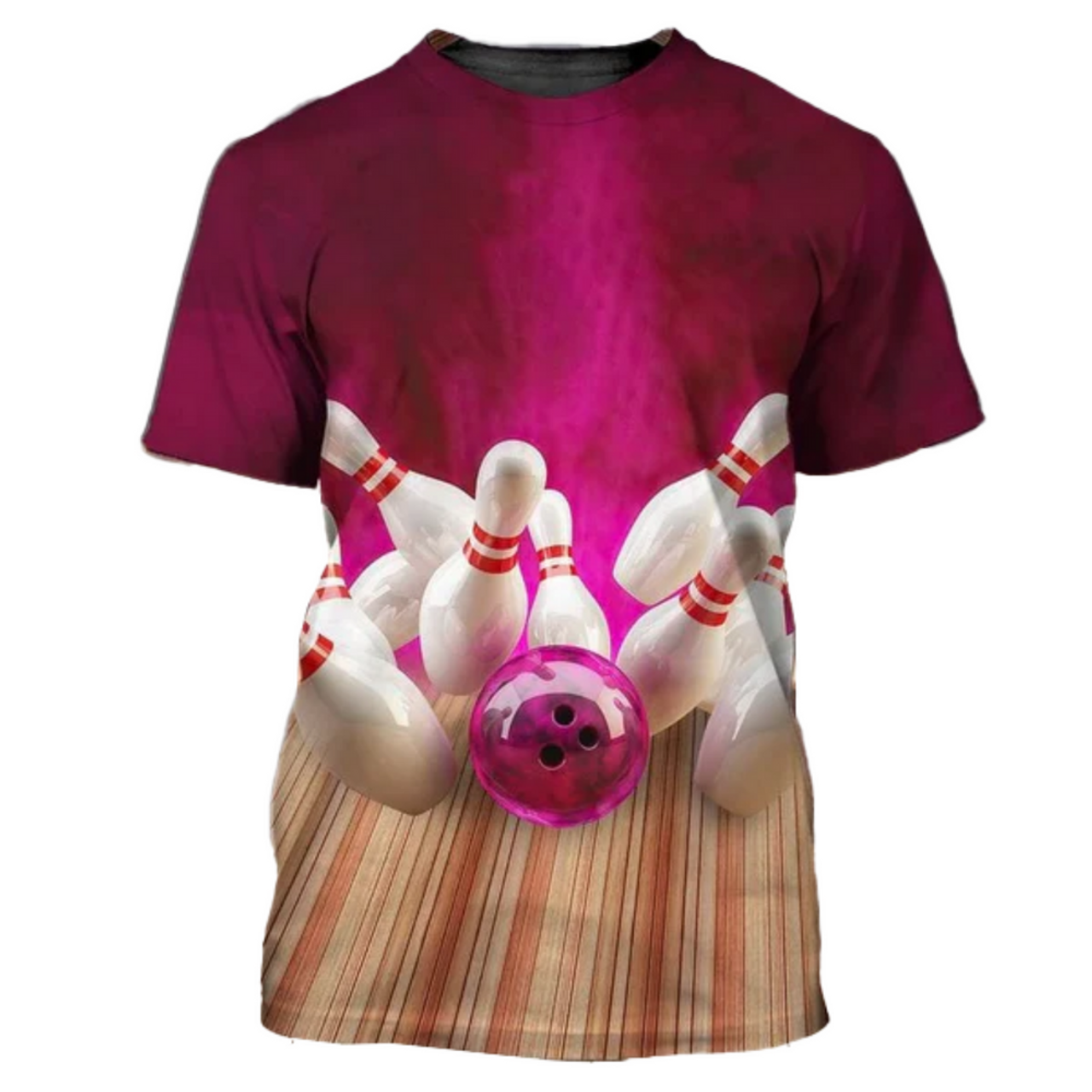 Pink Bowling Shirt, Women Bowling Player Shirt, Bowling Gifts For Her