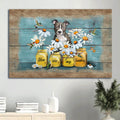 Pit Bull You Are My Sunshine 2 Canvas Wall Art - Christian Wall Decor