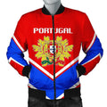 FUNSTUFFPRINT Portugal Coat Of Arms Men Bomber Jacket Lucian Style 3D Bomber Jacket