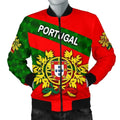 FUNSTUFFPRINT Portugal Men Bomber Jacketporty Style 3D Bomber Jacket