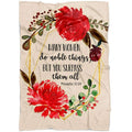 FUNSTUFFPRINT Proverbs 3129 Many Women Do Noble Things Fleece Blanket - Christian Blanket - Bible Verse Blanket