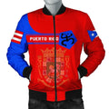 FUNSTUFFPRINT Puerto Rico Of Arms Men Bomber Jacketimple Style 3D Bomber Jacket