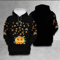 FUNSTUFFPRINT 3D Pumpkin Halloween Christmas All Over 3D Hoodie and Zip Hoodie