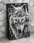 Wolf Forest Poster and Canvas