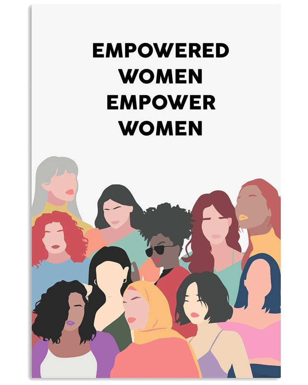 Empowered Women Empower Women Feminism Poster and Canvas
