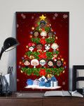 Christmas Tree Chibi Feminists Poster and Canvas