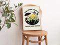 Take More Chances Dance More Dances Frogs Mushrooms Poster and Canvas