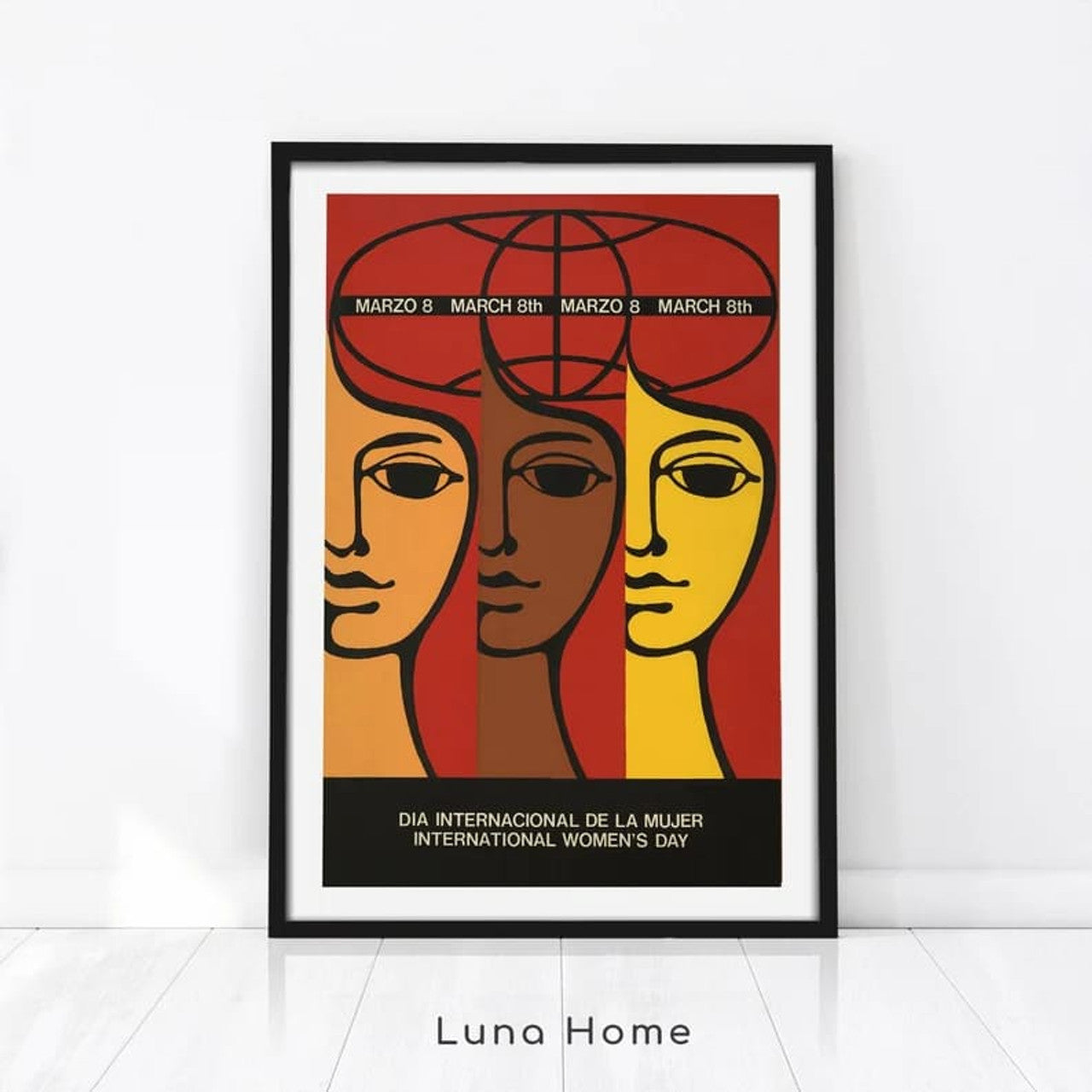Dia Internacional De La Mujer International Women’s Day Feminism Poster and Canvas