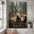 He Left The 99 To Rescue Me Jesus Christ Sheep Poster and Canvas