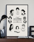 Great Women Of Literature Sappho Agatha Christie Mary Shelley Feminism Poster and Canvas
