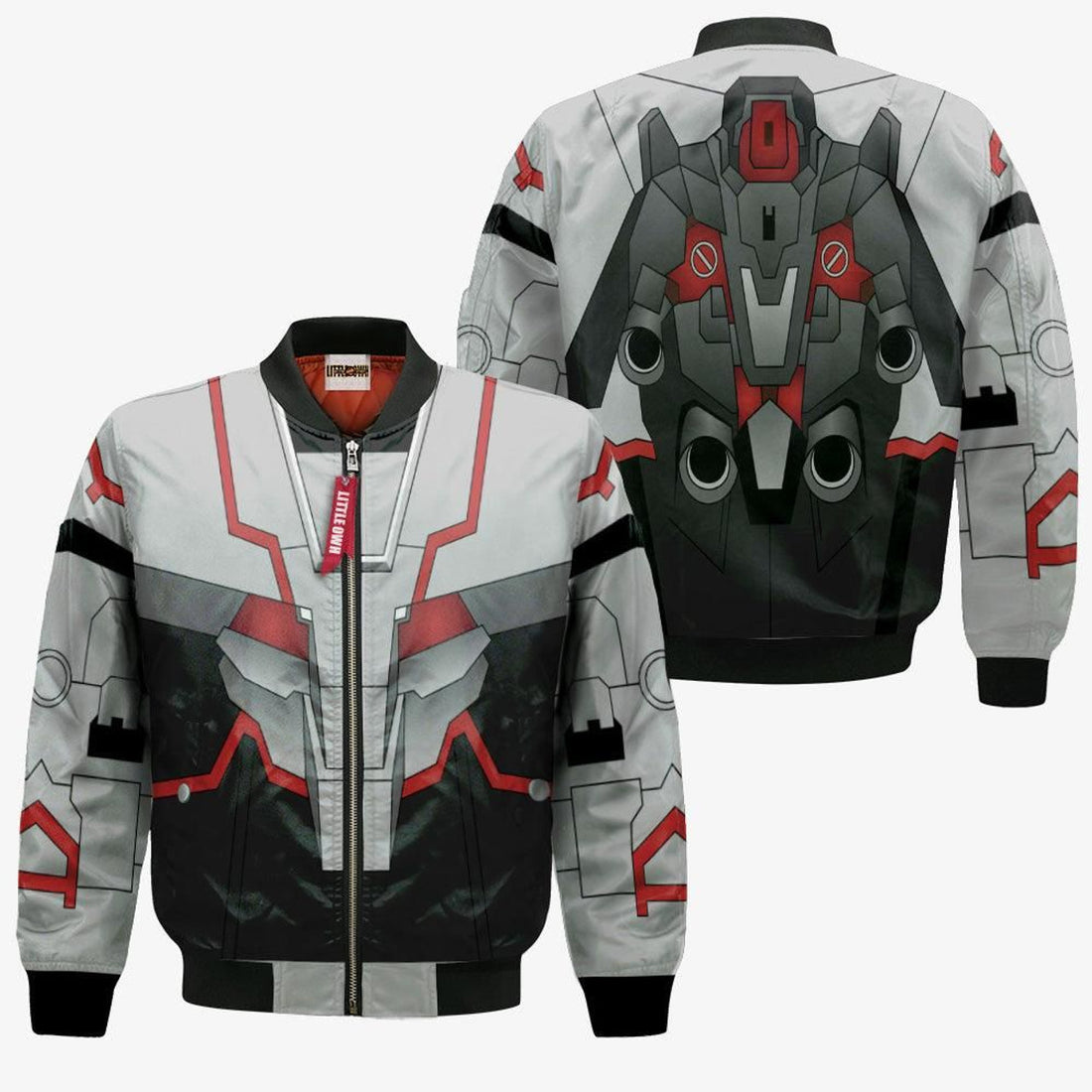 FUNSTUFFPRINT RX-0 Unicorn Bomber Jacket Custom Mobile Suit Gundam Cosplay Costumes 3D Bomber Jacket