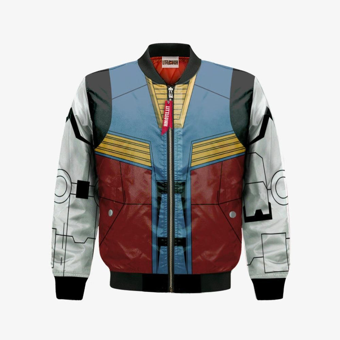 FUNSTUFFPRINT RX-78-2 Bomber Jacket Custom Gundam Cosplay Costumes 3D Bomber Jacket