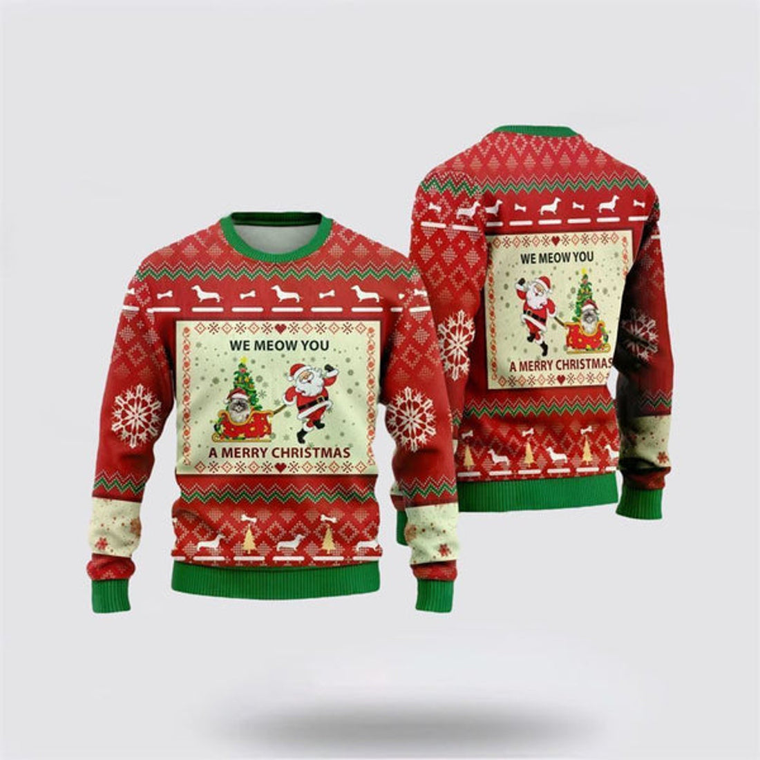 FUNSTUFFPRINT Ragdoll Cats Ugly Christmas Sweater For Men And Women, Best Gift For Christmas, Christmas Fashion Winter Ugly  Sweater