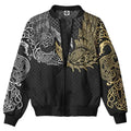 FUNSTUFFPRINT Ravens of Midgard 3D Bomber Jacket