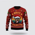 FUNSTUFFPRINT Rottweiler Best Dog Mom Ever Ugly Christmas Sweater For Men And Women, Gift For Christmas, Best Winter Christmas Outfit Ugly Sweater