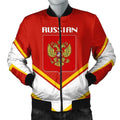 FUNSTUFFPRINT Russian Coat Of Arms Men Bomber Jacket Lucian Style 3D Bomber Jacket