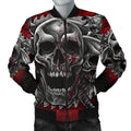 FUNSTUFFPRINT SKULL BOMBER JACKET 2 3D Bomber Jacket