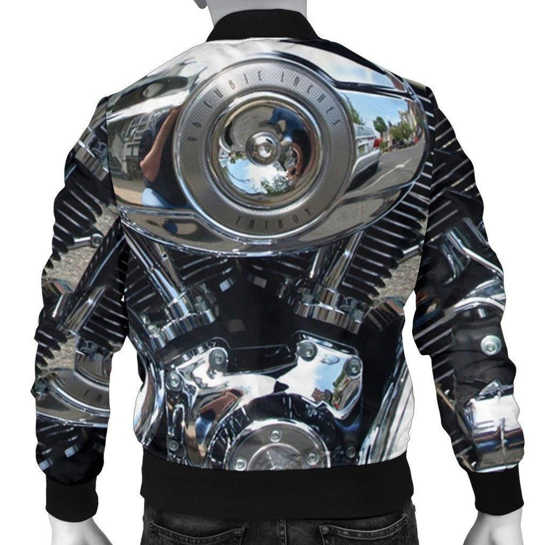 FUNSTUFFPRINT SKULL BOMBER JACKET 1 3D Bomber Jacket