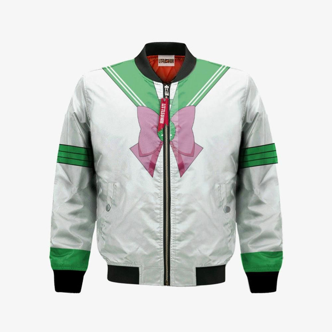 FUNSTUFFPRINT Sailor Jupiter Bomber Jacket Custom Sailor Moon Cosplay Costumes 3D Bomber Jacket