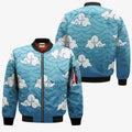 FUNSTUFFPRINT Sakonji Urokodaki Pattern Bomber Jacket Custom KNY Cosplay Costumes 3D Bomber Jacket