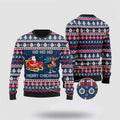 FUNSTUFFPRINT Santa Claus Sweater, Santa Claus And Chicken Ho Ho Ho Mery Chickmas Ugly Christmas Sweater, Santa Claus Outfit History Ugly  Sweater