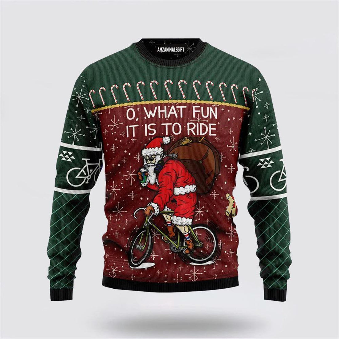 FUNSTUFFPRINT Santa Claus Sweater, Santa Claus Christmas Sweater, Santa Claus Outfit History Ugly  Sweater