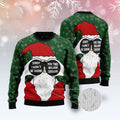FUNSTUFFPRINT Santa I Won'T Be Seeing You Ugly Christmas Sweater, Christmas Sweater, Ugly Sweater, Funny Xmas Sweaters Ugly Sweater