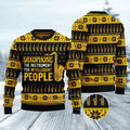 FUNSTUFFPRINT Saxophone The Instrument For Intellegent People Ugly Christmas Sweater, Christmas Sweater, Ugly Sweater, Funny Xmas Sweaters Ugly Sweater