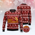 FUNSTUFFPRINT Saxy Holidays Saxophone Ugly Christmas Sweater, Christmas Sweater, Ugly Sweater, Funny Xmas Sweaters Ugly Sweater