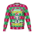 FUNSTUFFPRINT Schnauzer They Know When You Have Snacks Christmas Ugly Sweater, Christmas Sweater, Ugly Sweater, Funny Xmas Sweaters Ugly Sweater