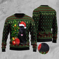 FUNSTUFFPRINT Scottish Terrier Cute Christmas Ugly Christmas Sweater, Christmas Sweater, Ugly Sweater, Funny Xmas Sweaters Ugly Sweater