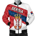 FUNSTUFFPRINT Serbia Men Bomber Jacketporty Style 3D Bomber Jacket