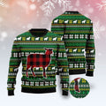 FUNSTUFFPRINT Sheep Red Plaid Ugly Christmas Sweater, Christmas Sweater, Ugly Sweater, Funny Xmas Sweaters Ugly Sweater