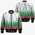 FUNSTUFFPRINT Shinobu Kocho bomber Jacket KNY Cosplay 3D Bomber Jacket