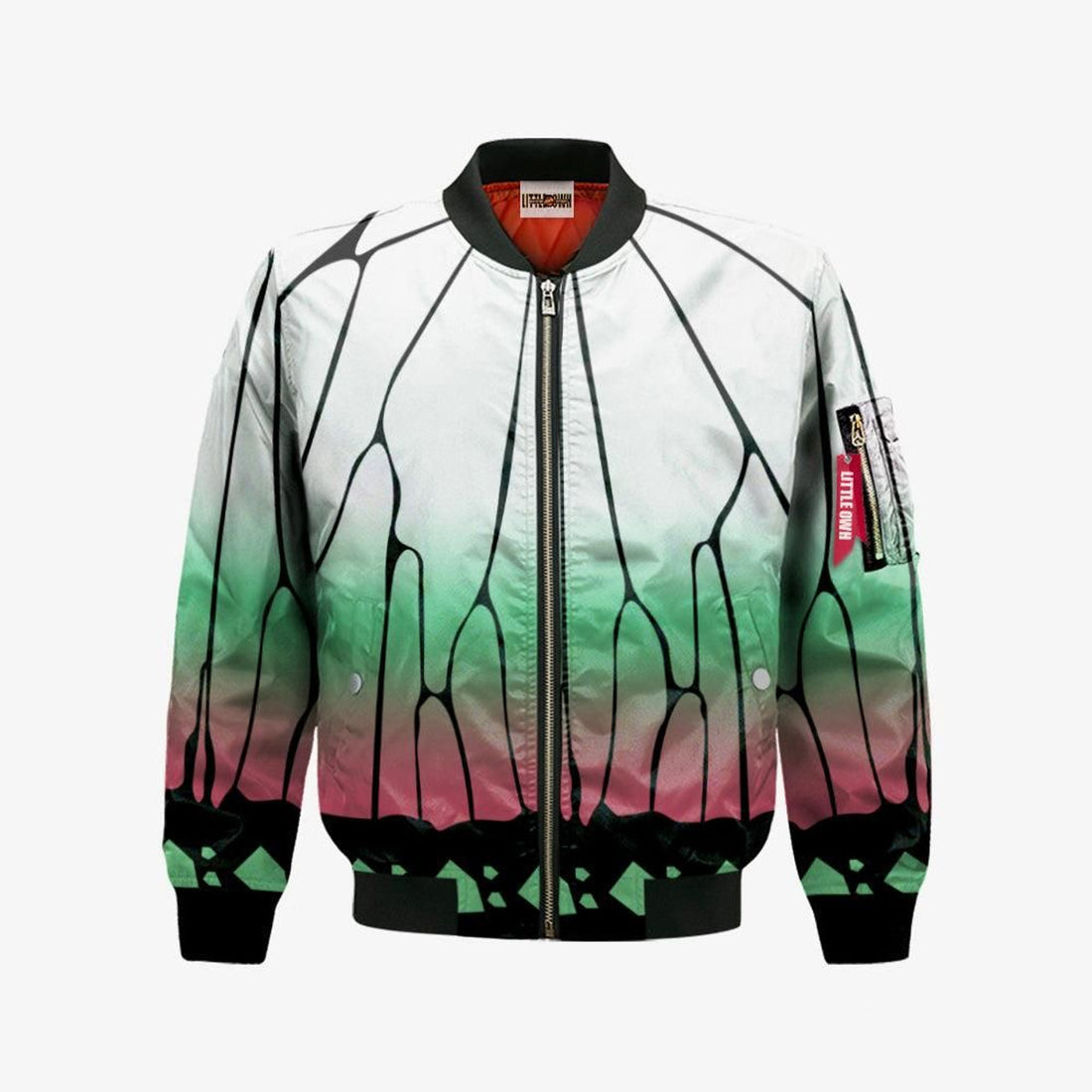 FUNSTUFFPRINT Shinobu Kocho bomber Jacket KNY Cosplay 3D Bomber Jacket