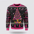 FUNSTUFFPRINT Shop Breast Cancer Awareness Ugly Christmas Sweater for Men & Women – Christmas Gifts For Survivors Ugly  Sweater